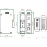 Медиаконвертер MOXA IMC-21GA-SX-SC 00-06101217
